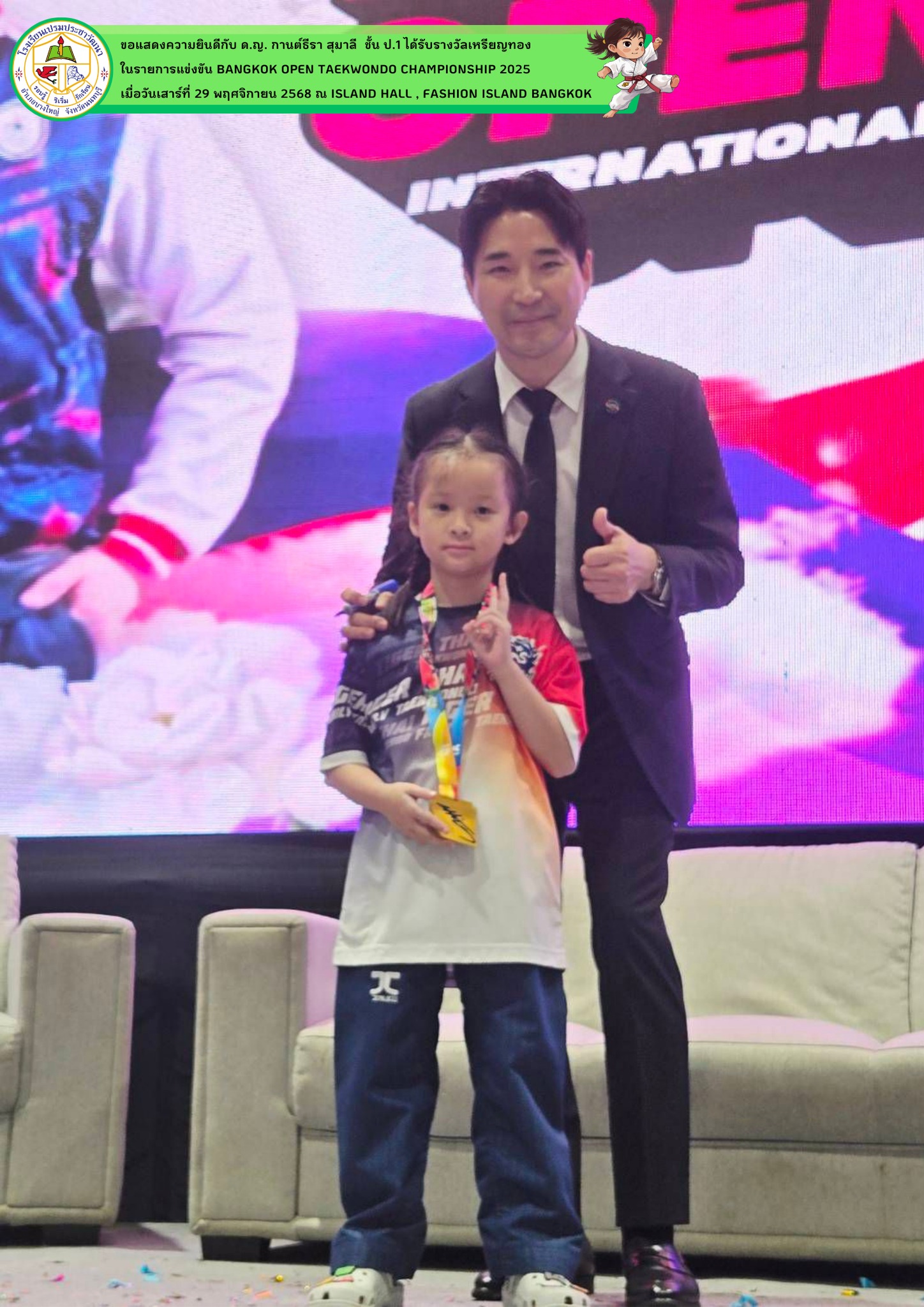 BANGKOK OPEN TAEKWONDO CHAMPIONSHIP 2025 