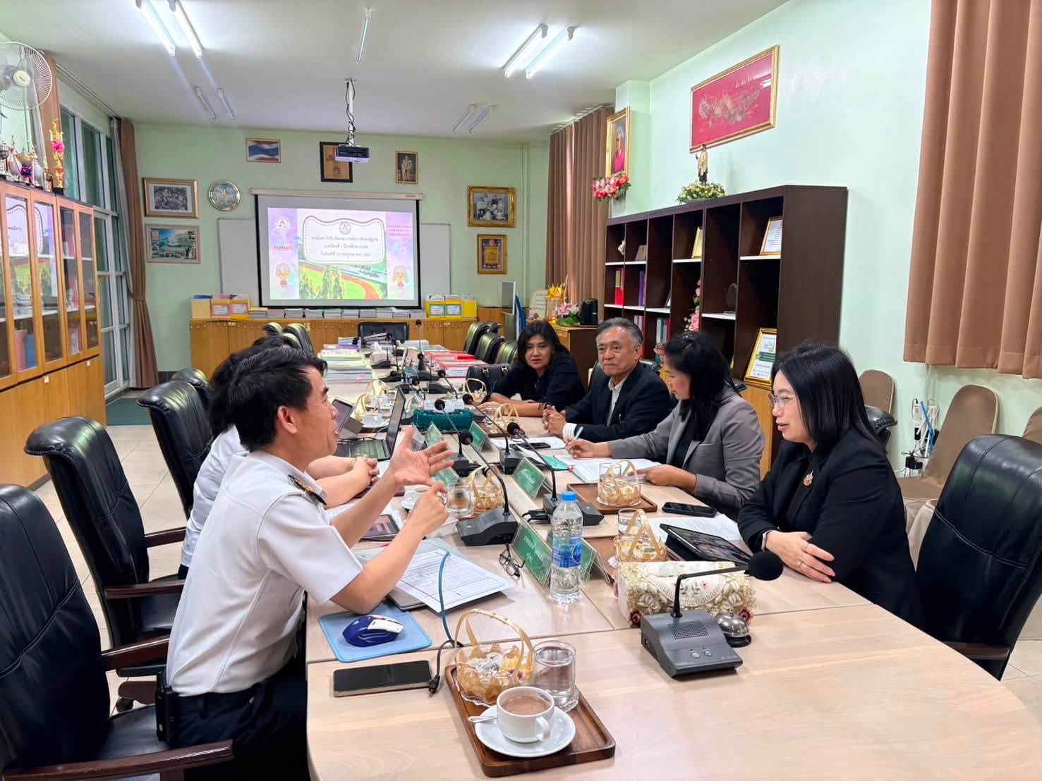 ห้การต้อนรับคณะกรรมการนิเทศ เข้าเยี่ยมชมการจัดการศึกษาเด็กปฐมวัย ภาคเรียนที่ 1 ปีการศึกษา 2569