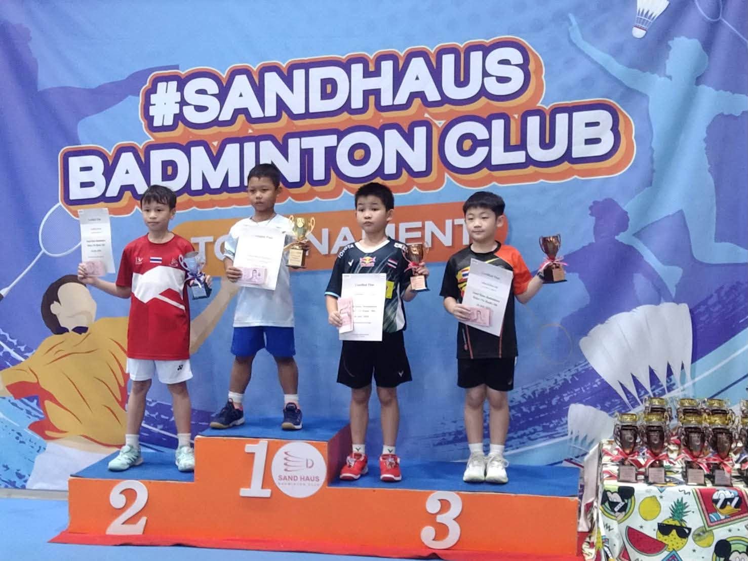 Sand Haus Badminton No Rank 4th