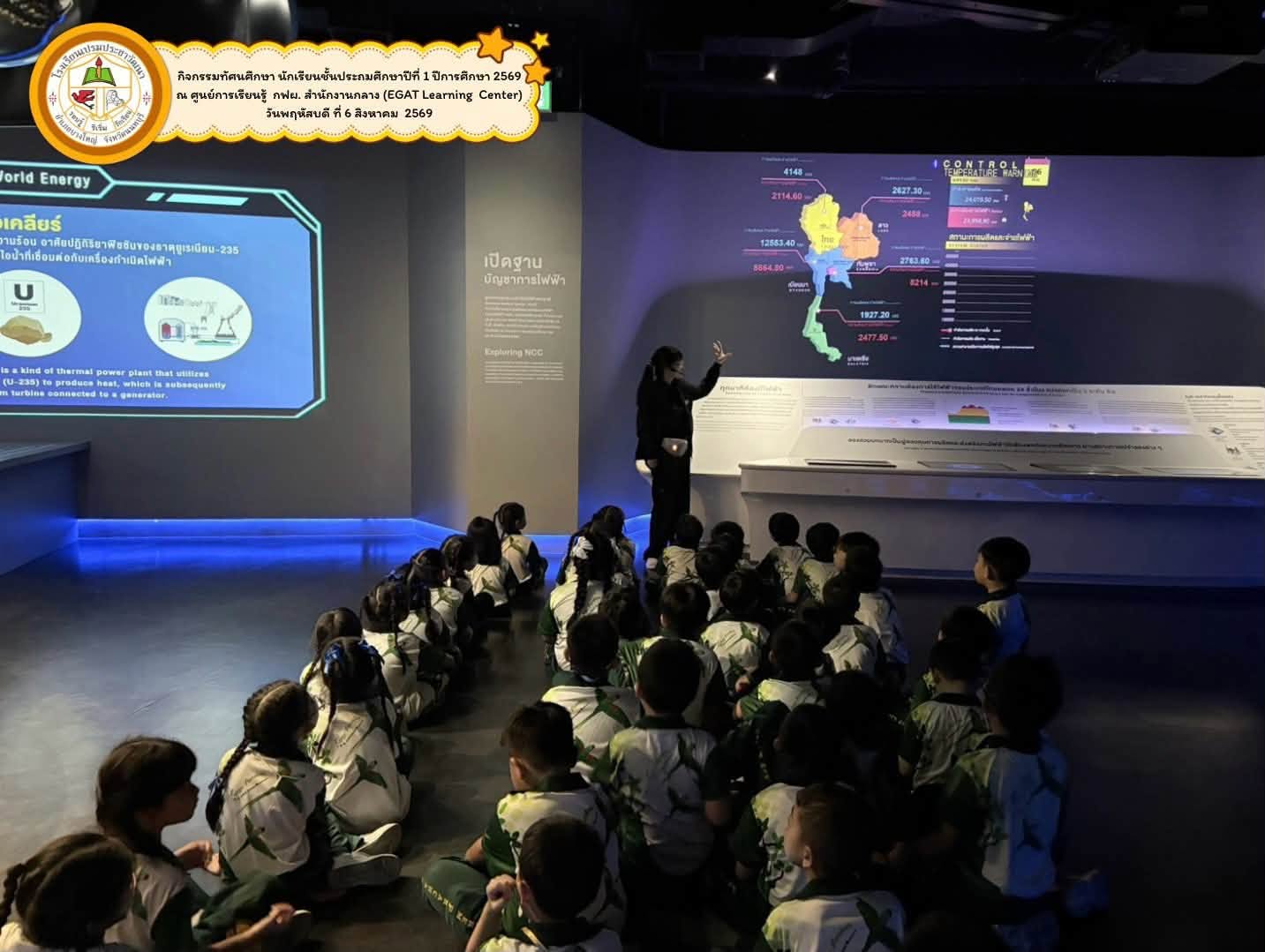 กิจกรรมทัศนศึกษาสำหรับนักเรียนชั้นประถมศึกษาปีที่ 1