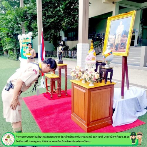 กิจกรรมทบทวนคำปฏิญาณและสวนสนาม2568-002